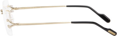 Слънчеви очила Cartier Cartier Décor C Classique Rimless Glasses Металик | CT0563O-001, 4
