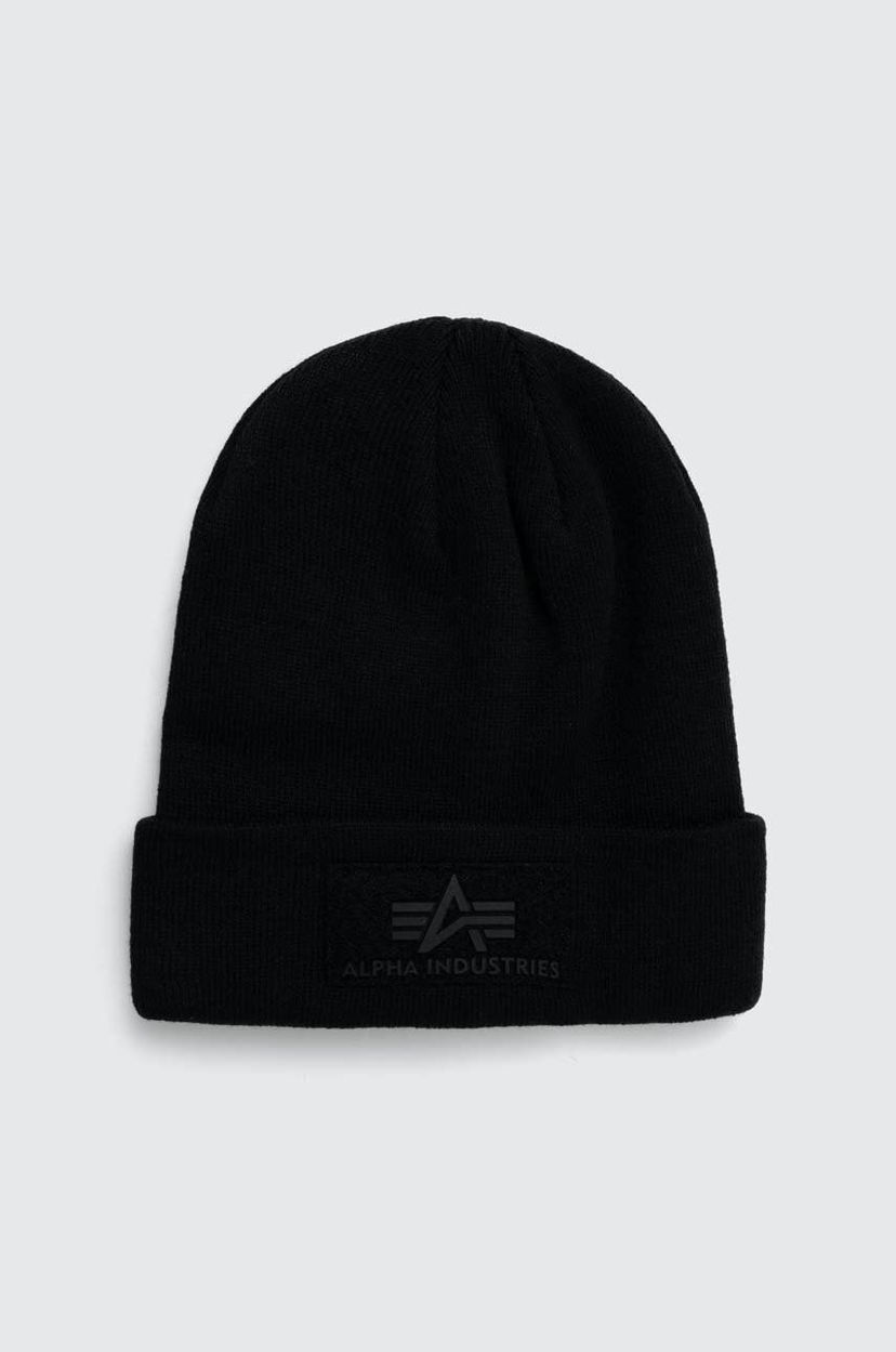 Шапка Alpha Industries Beanie Черно | 118943.03