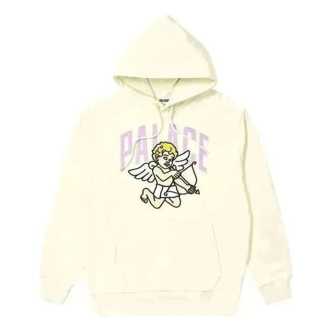 Суитчър Palace Cupid Graphic Print Hoodie Бяло | PLA-SS23-277