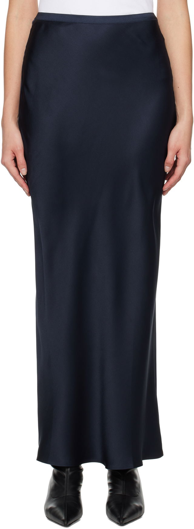 Anine Bing Maxi Silk Skirt