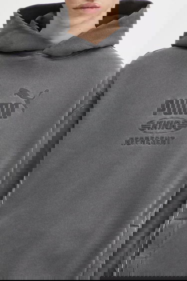 Суитчър Puma Puma x REPRESENT Logo Hoodie Сиво | 632542, 3