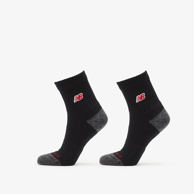Active Premium Crew Quarter Socks (2 Pairs)