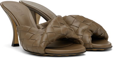 Аксесоари Bottega Veneta Bottega Veneta Blink Heeled Sandals Кафяво | 796455 V2ED0, 3