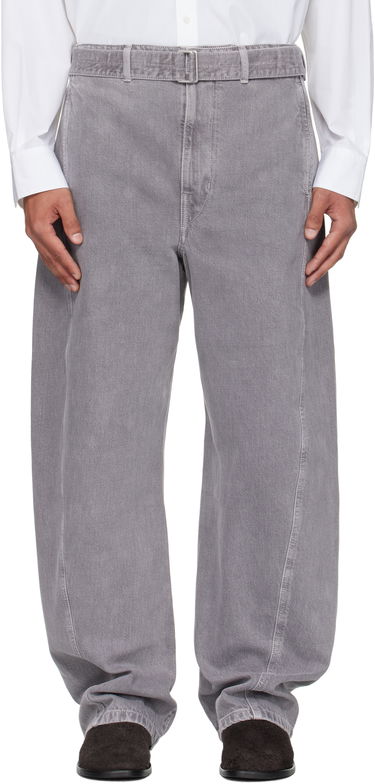 Дънки LEMAIRE Lemaire Twisted Belted Jeans Сиво | PA326 LD1062, 0