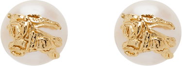 Обеци Burberry Sphere Pearl Stud Earrings Металик | 8100980, 0