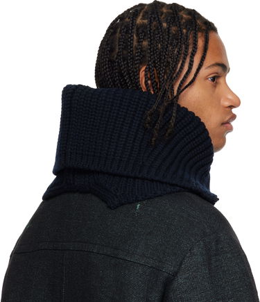 Шал Dries Van Noten Dries Van Noten Ribbed Zipped Wool Collar Многоцветен | 252-021214-2707, 4