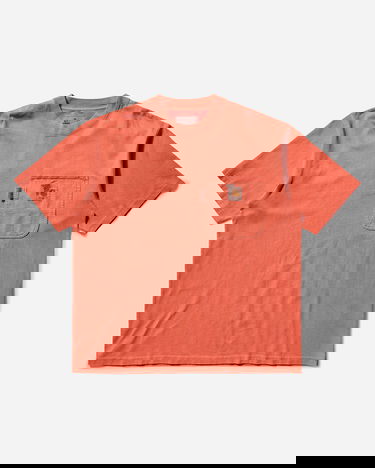 Тениска Carhartt WIP INVINCIBLE Pigment Dyed T-Shirt Оранжево
 | A242063 0AOPG, 0