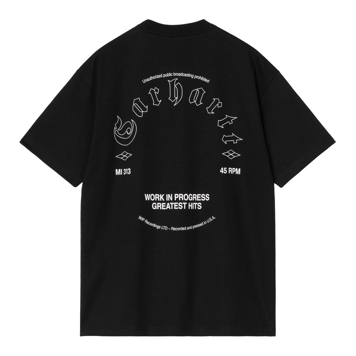 Тениска Carhartt WIP Short Sleeve Graphic T-Shirt Черно | I034394_9, 1