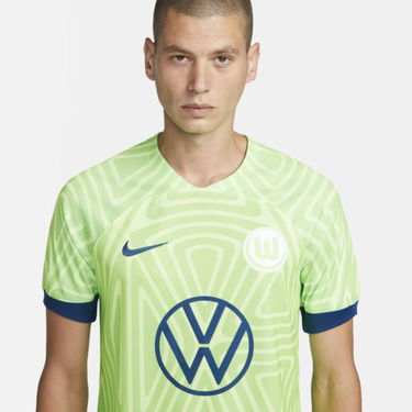 Фланелка Nike VfL Wolfsburg 2022/23 Stadium Home Зелено | DM1850-300, 1
