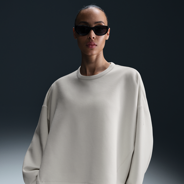 Пуловер Nike Nike 24.7 ImpossiblySoft Dri-FIT Relaxed Fit Crew Neck T-Shirt Бежово | HQ8193-104, 4