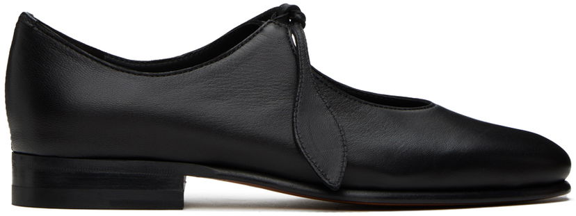 Pокля Bode Bode Verbena Ballerina Flats Черно | MRFW000032