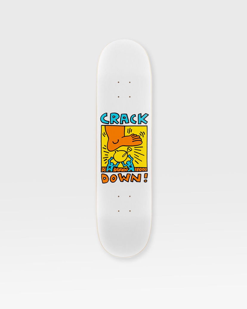 Skate The Skateroom Keith Haring Crack Down Deck Бяло | 5407006113164