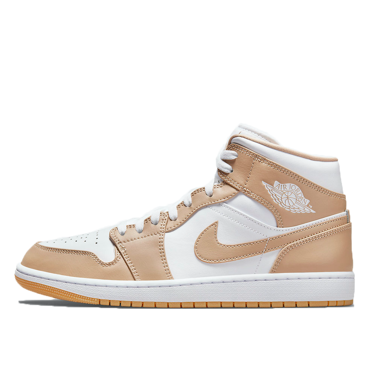 Кецове и обувки Jordan Jordan 1 Mid "Tan Gum" Бежово | 554724-271, 1