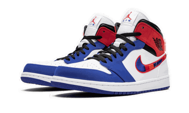 Кецове и обувки Jordan Air Jordan 1 Mid "Multicolor Swoosh" GS Многоцветен | BQ6931-146, 3