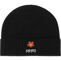 Шапка KENZO Logo Beanie Hat Black Черно | FD68BU191KWB-99J, 2