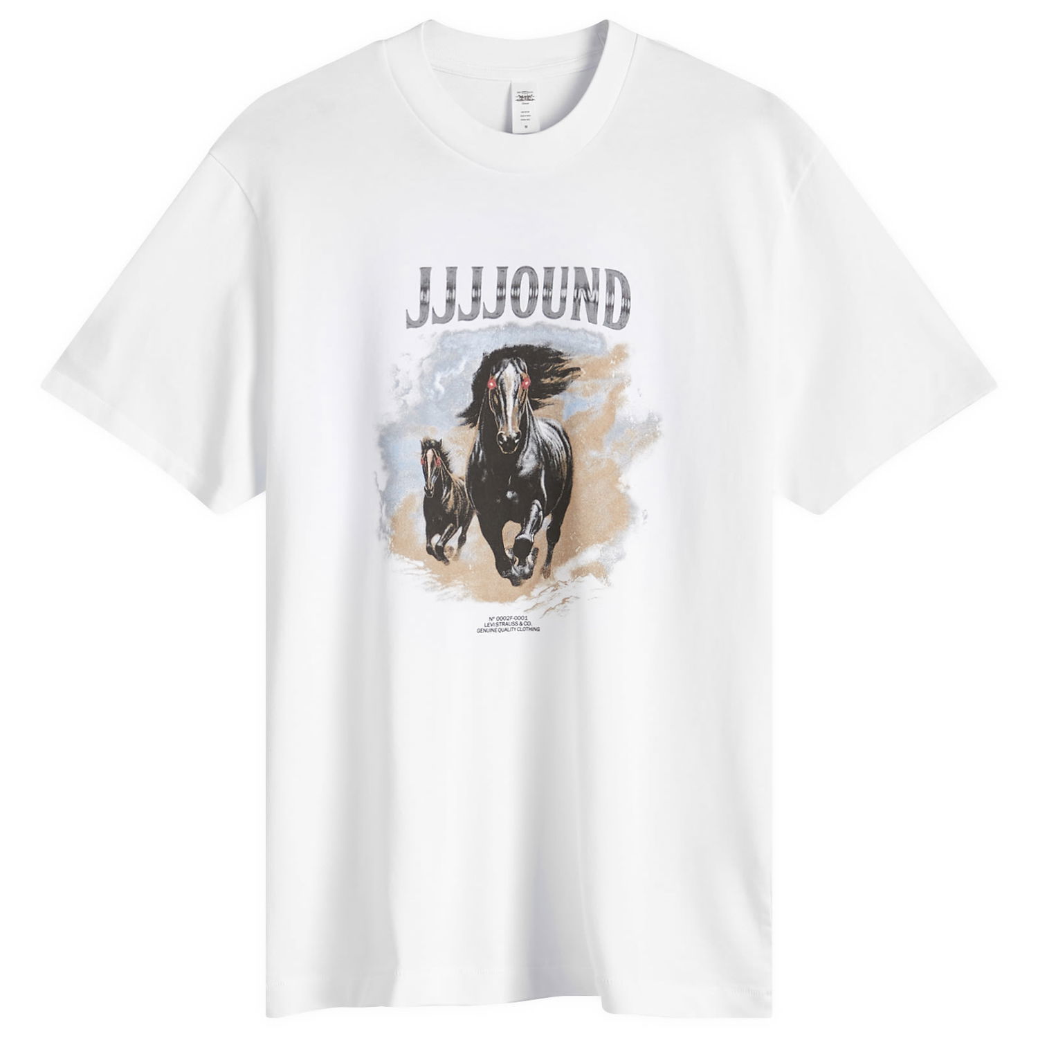 Тениска Levi's Levis x jjjjound Graphic T-Shirt Бяло | 0002F-0001, 0