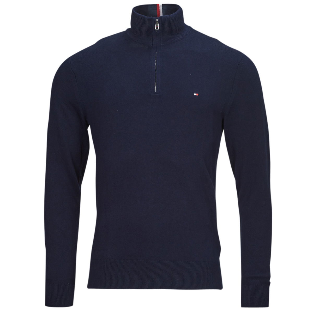 Пуловер Tommy Hilfiger PIMA ORG CTN CASHMERE ZIP MOCK Бежово | MW0MW28049-DW5, 0