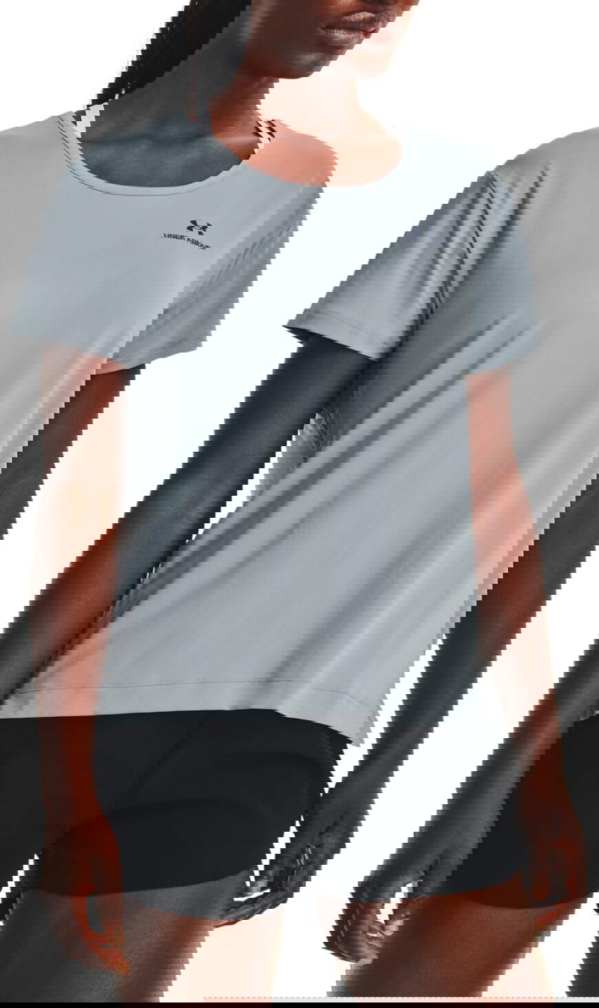 Тениска Under Armour Tee Rush Energy Core Сиво | 1365683-465, 0