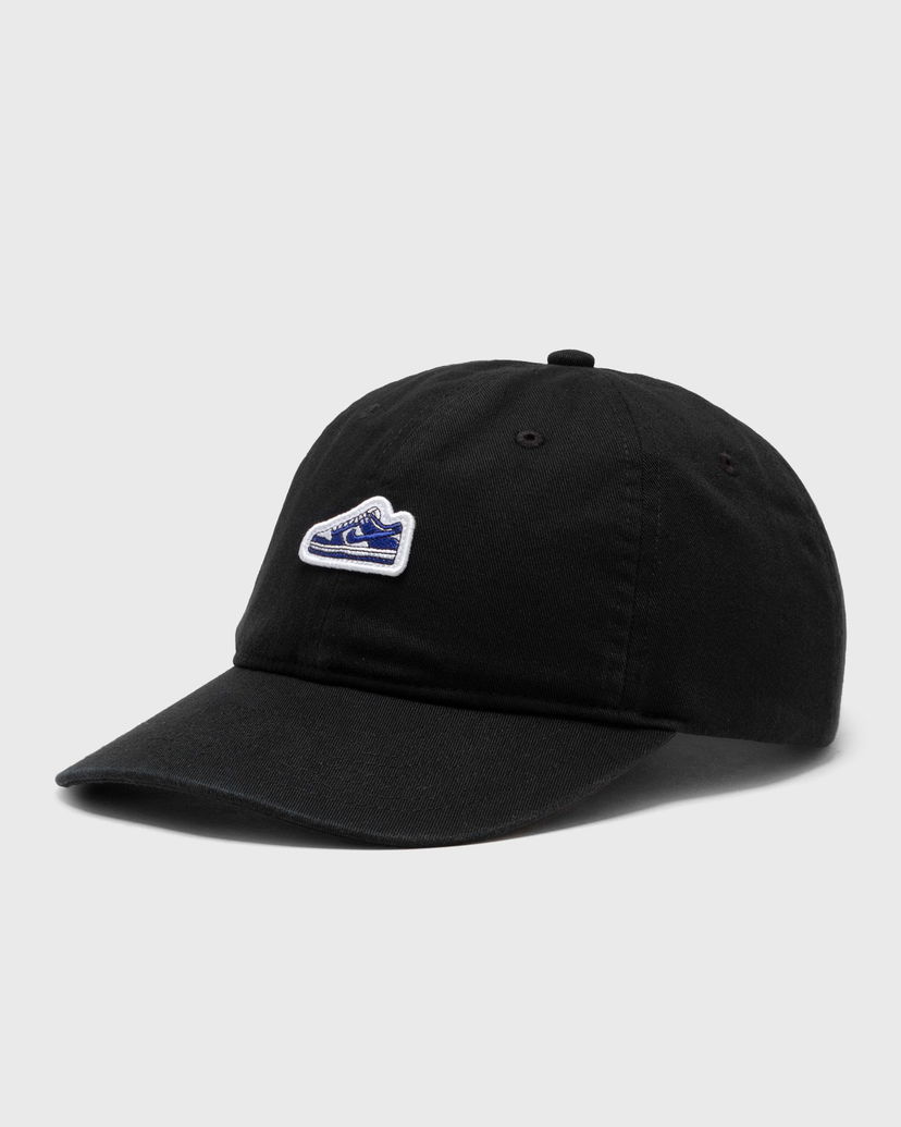 Шапка с козирка Nike Club Unstructured Flat Bill Dunk Patch Cap Черно | FN4404-010