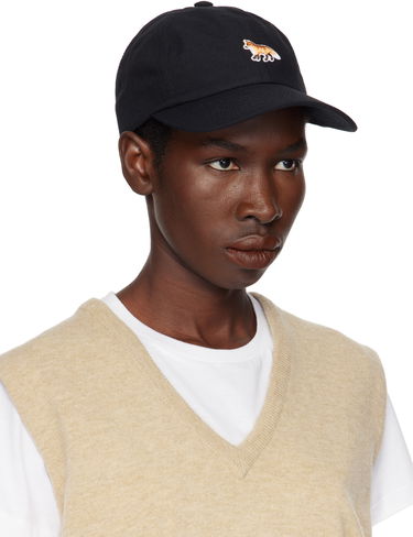 Шапка с козирка MAISON KITSUNÉ Maison Kitsuné Baby Fox Baseball Cap Черно | OW06109WB0026, 3