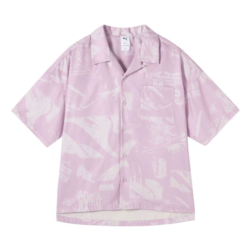 Риза Puma Abstract Print Shirt Розово | 627749-60