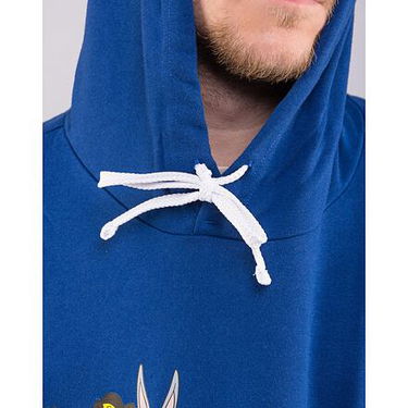 Суитчър New Era Superhero × Looney Tunes Line Up Oversized Hoody Royal Blue Тъмно синьо | 60414229, 2