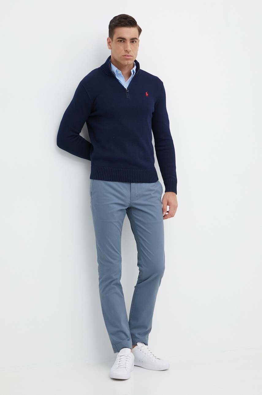 Пуловер Polo by Ralph Lauren Polo Ralph Lauren Half-Zip Sweater Тъмно синьо | 710859939, 1