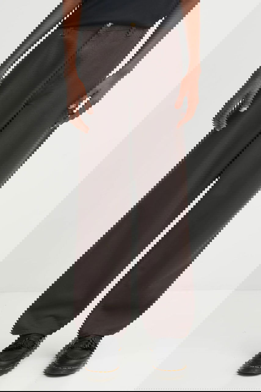 Панталони Carhartt WIP Single Knee Pant Кафяво | I031497.4702, 0