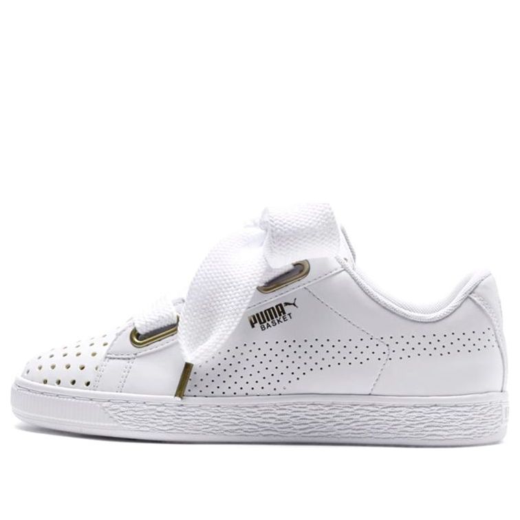 Кецове и обувки Puma Basket Heart Ath Lux Бяло | 366728-01, 0