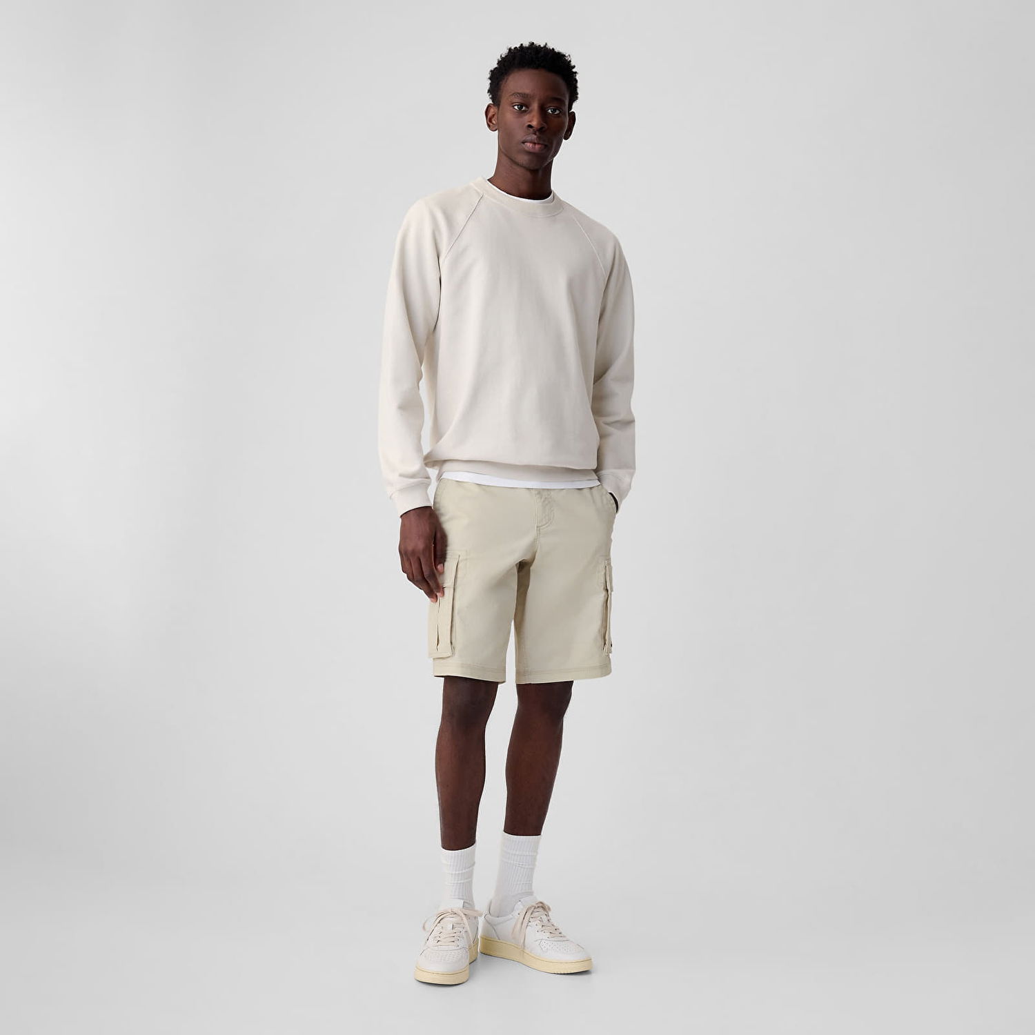 Къси панталони GAP Cargo Shorts Chino Бежово | 866152-04, 0