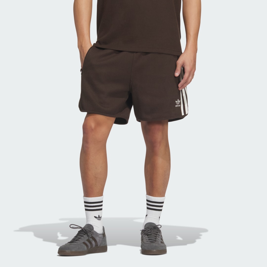 Къси панталони adidas Performance Waffle Shorts Кафяво | KB5464, 0