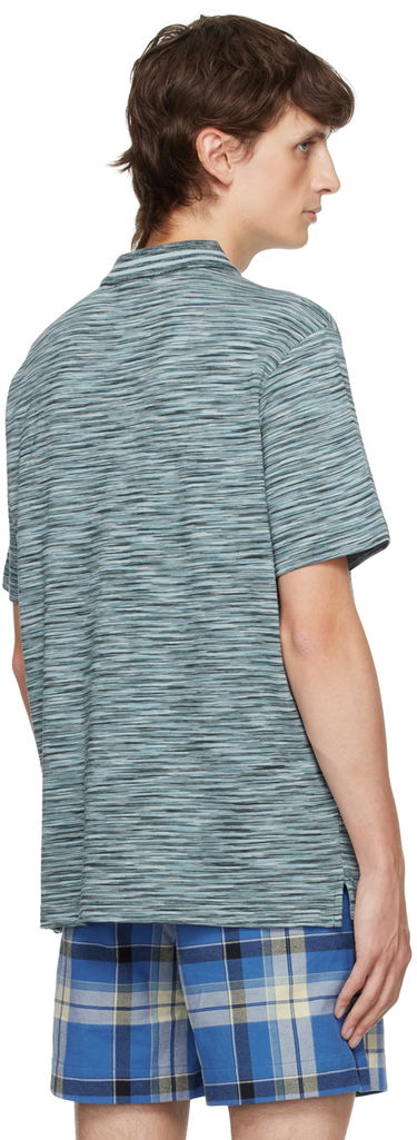 Поло тениска Paul Smith PS Paul Smith Striped Polo Зелено | M2R-348Y-L21843-77, 2