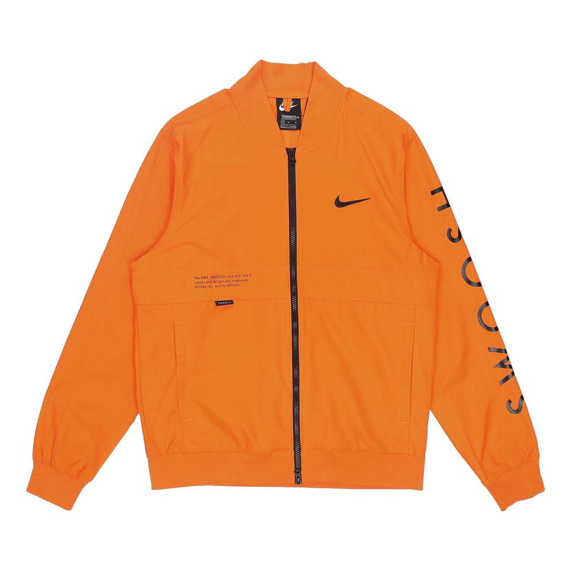Яке бомбър Nike Sportswear Swoosh Logo Jacket Оранжево
 | DJ5368-801