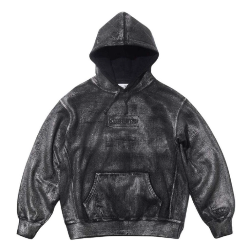 Суитчър Supreme Foil Box Logo Hoodie Черно | SUP-SS24-109, 0