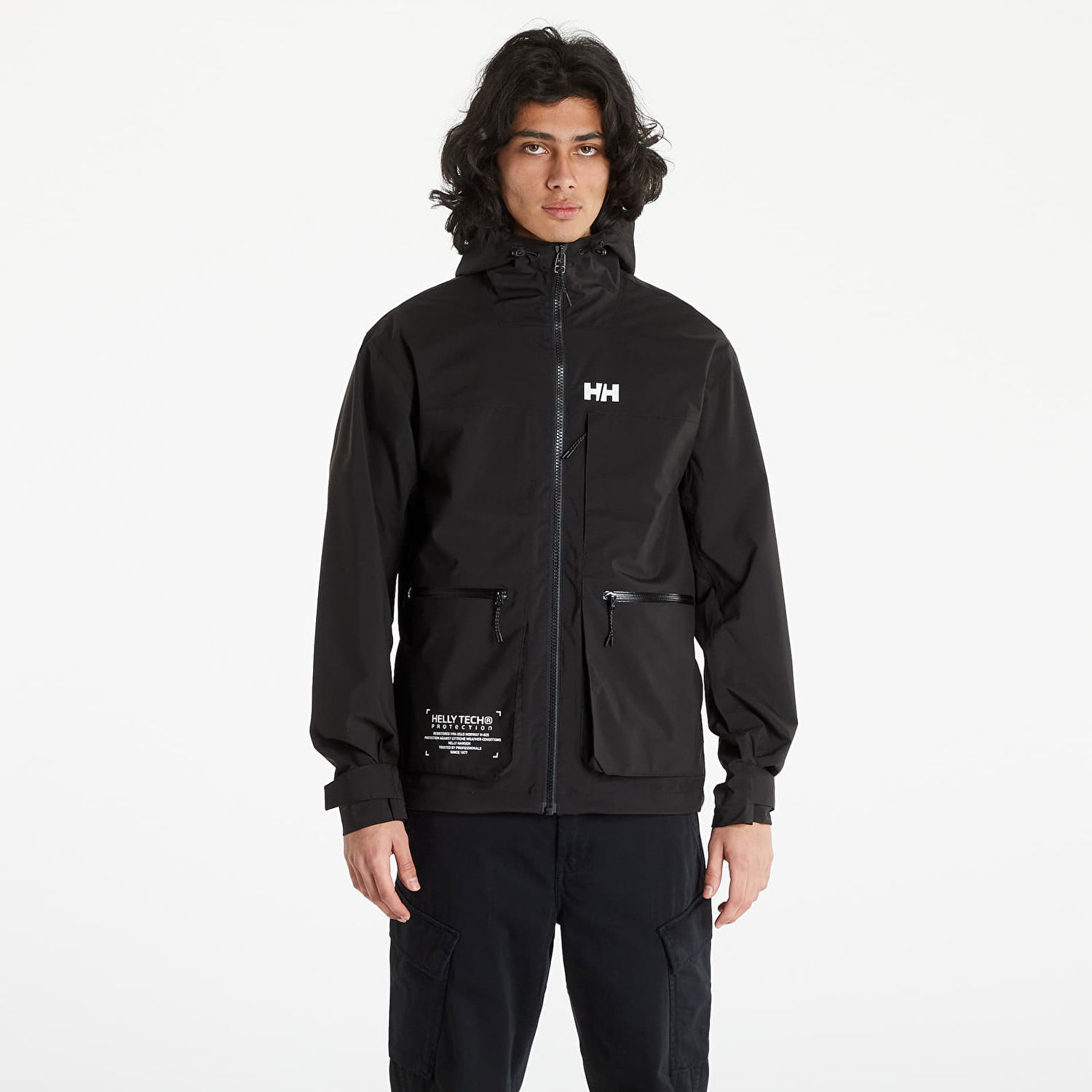 Ветровка Helly Hansen Move Hooded Rain Jacket Черно | 53757-990, 1