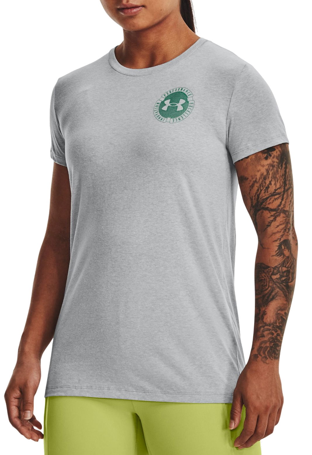 Тениска Under Armour Collegiate Varsity Tee Сиво | 1377942-011, 0