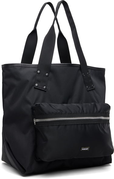 Голяма пазарска чанта sacai Sacai Pocket Large Tote Сиво | 25-01020S, 4