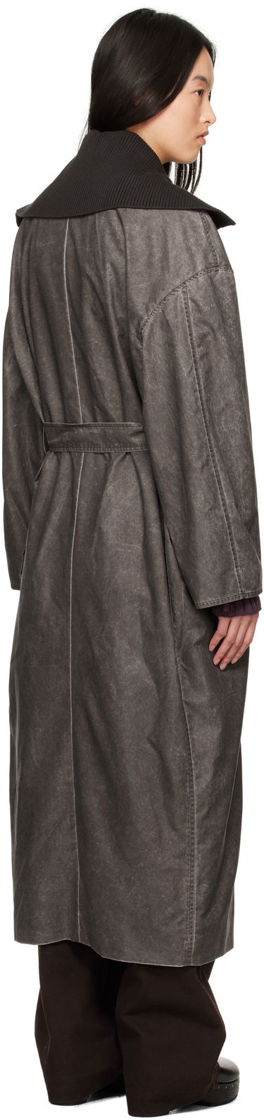 Тренчкот OUR LEGACY Our Legacy Court Coat Сиво | W2251CA, 2