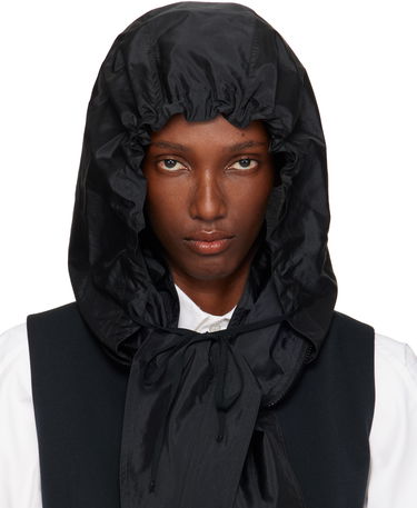 Шал Maison Margiela Maison Margiela Hooded Neck Scarf Черно | S51TH0092 M35350, 0