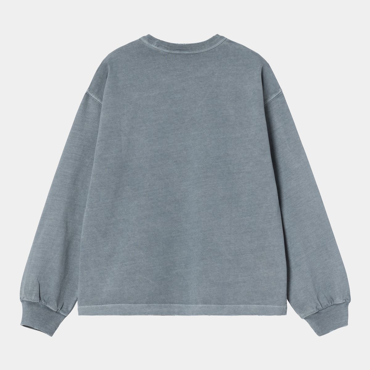 Тениска Carhartt WIP Torion Long Sleeve T-Shirt Grind Wash Синьо | I036043_5, 1