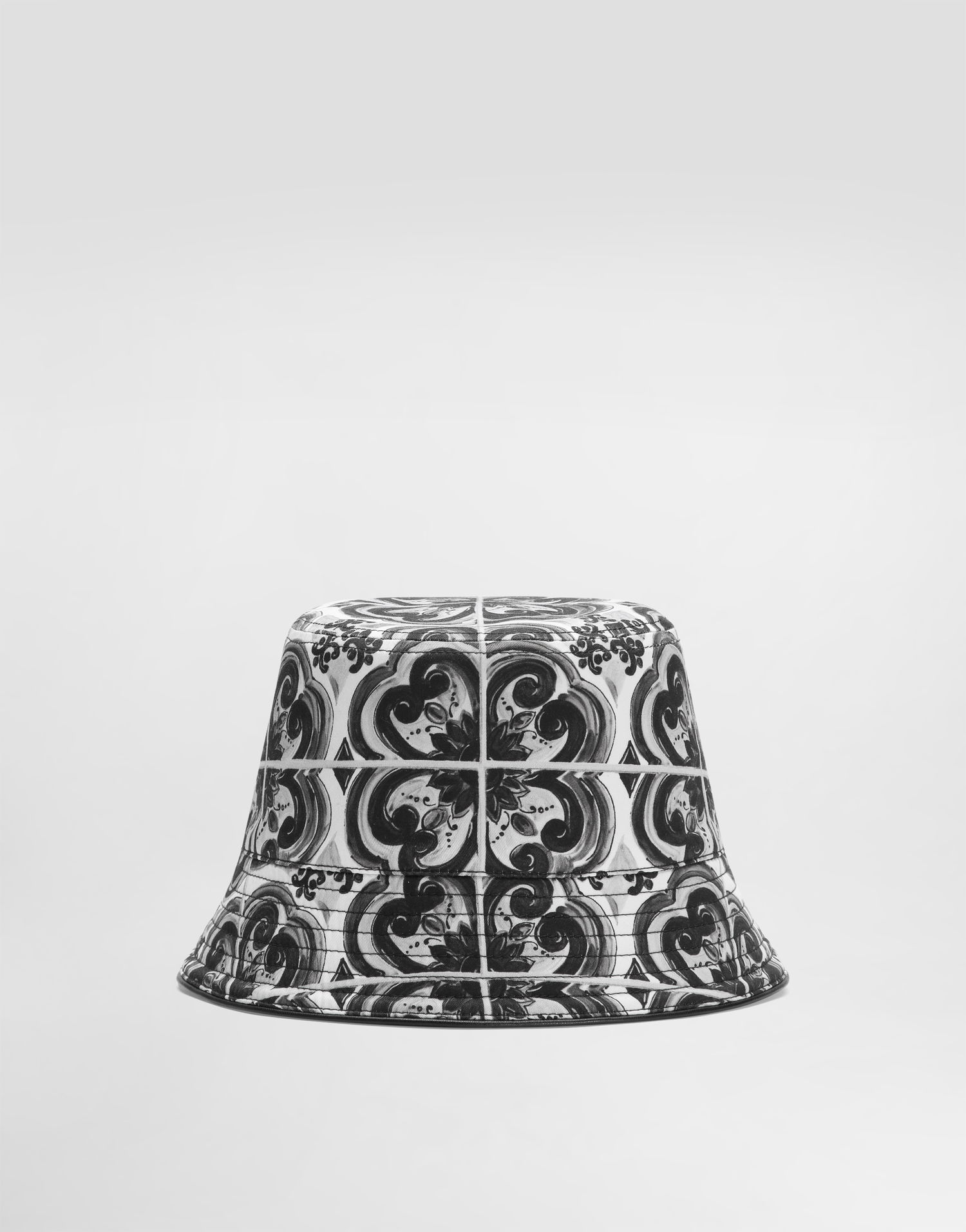 Шапка Dolce & Gabbana Dolce & Gabbana Majolica-Print Bucket Hat Многоцветен | GH731AFSFNUIU3TN, 0