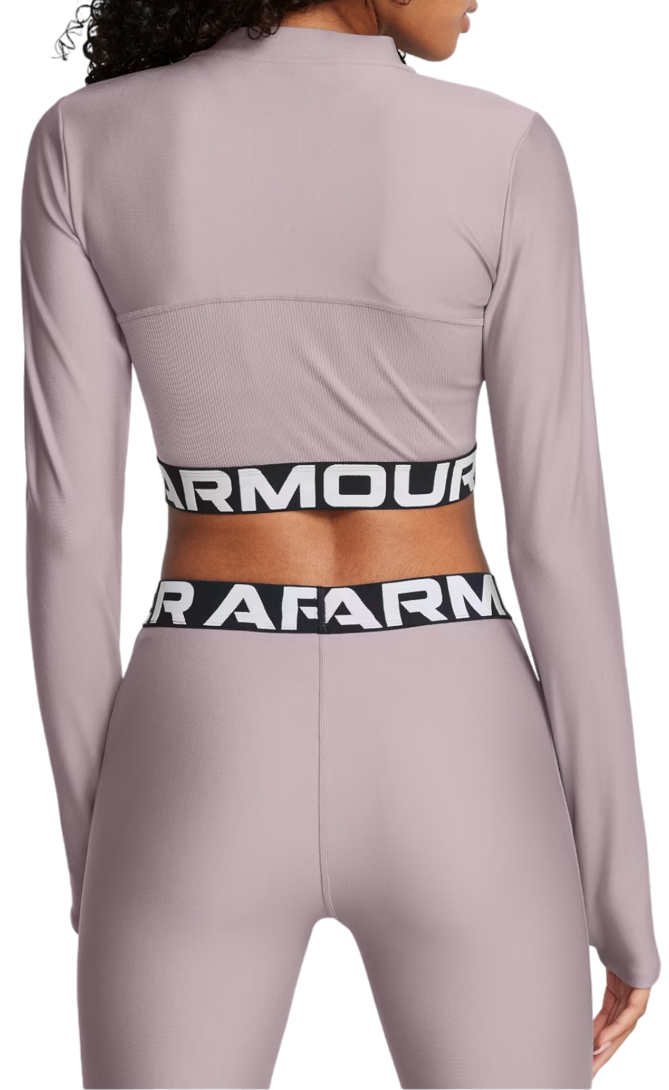 Тениска Under Armour HeatGear® Rib Shirt Лилаво | 1388692-015, 1
