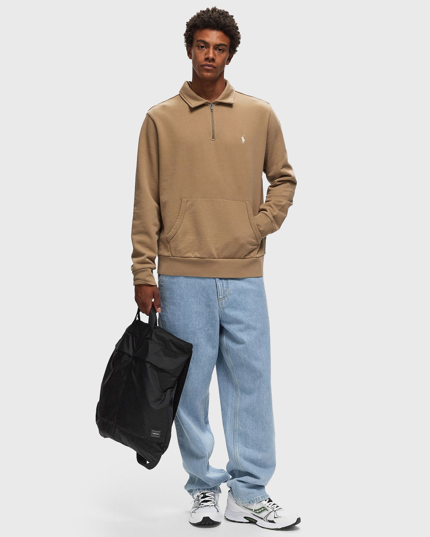 Суитчър Polo by Ralph Lauren LONG SLEEVE-SWEATSHIRT Бежово | 710934601011, 1