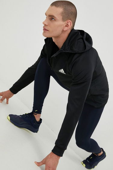 Суитчър adidas Performance Training Full-Zip Hoodie Черно | HA6366, 0