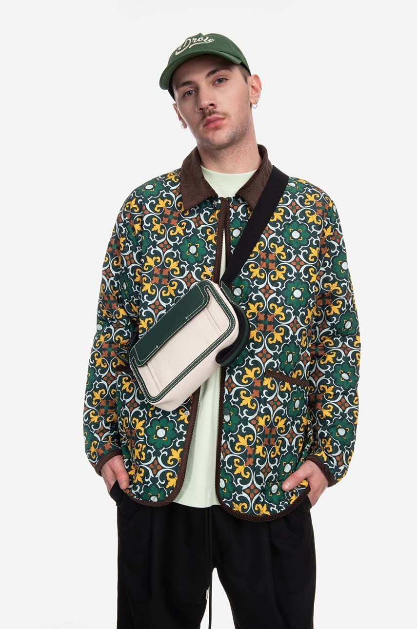 Яке Drôle de Monsieur Faience Matelassée JT131 Jacket Многоцветен | JT131.GREEN, 0