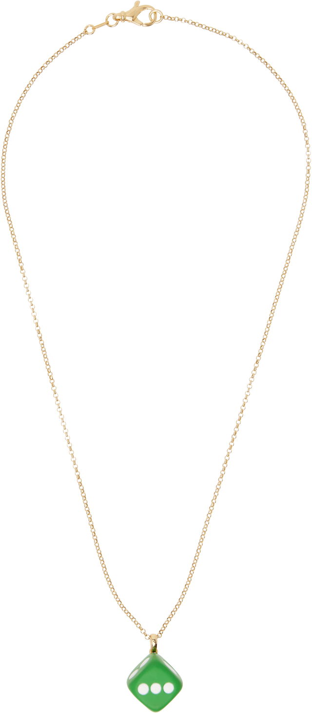 VEERT Dice Pendant Necklace