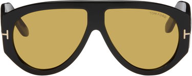 Слънчеви очила Tom Ford Bronson Pilot-style Sunglasses Черно | FT1044_6001E, 0