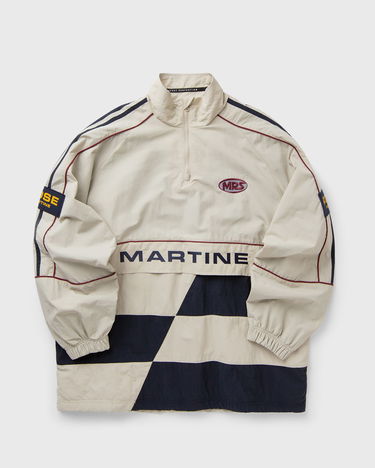 Ветровка Martine Rose Martine Racing Stripe Checkerboard Half-Zip Pullover Многоцветен | 121WP01052-WHT, 0