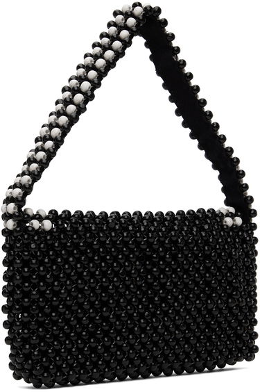 Чанта през рамо YMC Beaded Shoulder Bag Черно | QBWMA, 2
