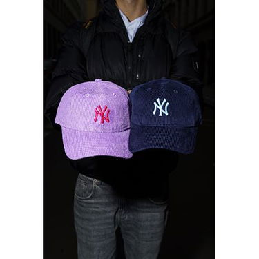Шапка с козирка New Era Cord 9TWENTY NY Yankees Adjustable Hat Тъмно синьо | 60595366, 6